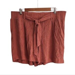 Soho Apparel NWT Dusty Rose Relaxed Fit Shorts Sz XL Resortwear Vacation Travel